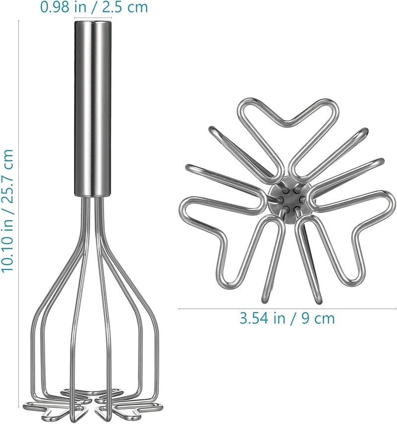 Stainless Steel Potato Masher Avocado Masher With Ergonomic Handle Kitchen Tool - Image 2